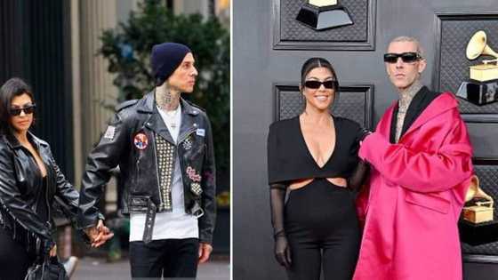 Kourtney Kardashian and Travis Barker get married in Las Vegas after Grammy Awards, but it's not for real
