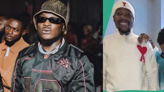 Wizkid's associate Godson takes swipe at Peruzzi: "All Na PR"