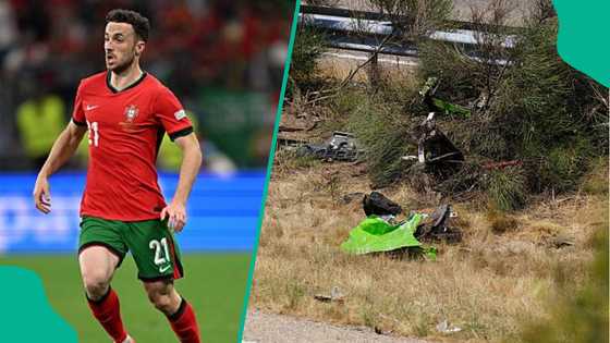 Disturbing footage of Diogo Jota's crash site leaked hours after his death