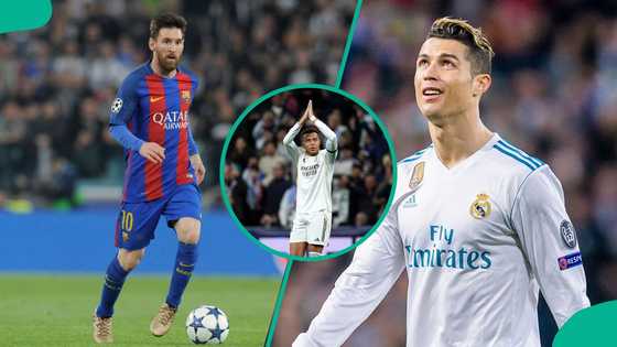 Kylian Mbappe matches Ronaldo's record with 2 goals in Real Madrid's win vs Monaco