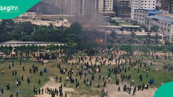 Jirgin Sojin Sama ya rufto kan makaranta ana cikin karatu, mutane da dama sun mutu