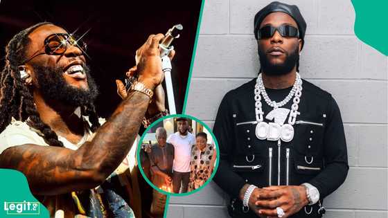“The greatest man in the world”: Burna Boy celebrates grandfather Benson Idonije at 90