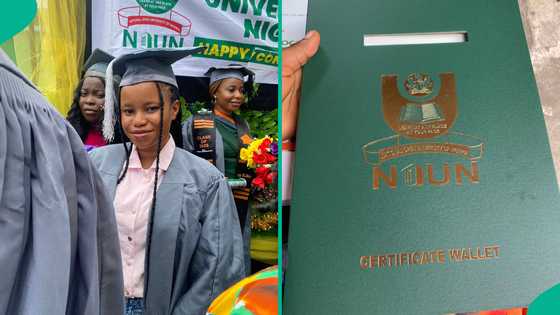 National Open University student shares experience as she bags degree after 6 years, hails husband