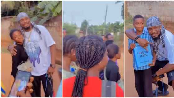 “Your humility is a gift from God”: Heartwarming video of actor Junior Pope taking photos with many fans trend