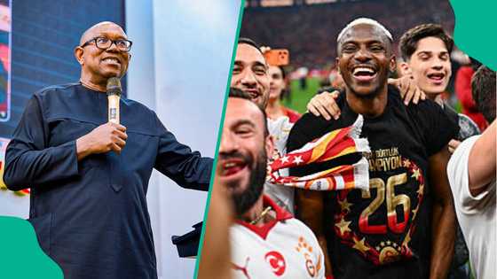 Peter Obi sends emotional message to Victor Osimhen after winning Super Lig with Galatasaray