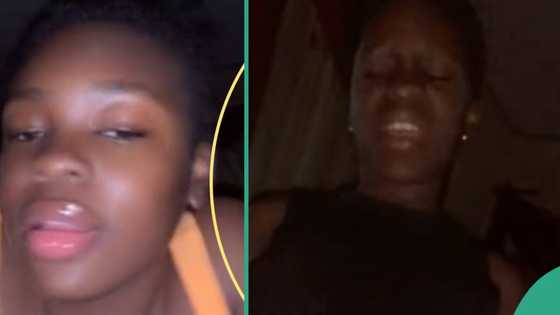 “Make person tell dis girl”: Nigerian lady pays sister N200 naira to fan her, records her in the act