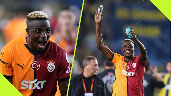 Osimhen marks Galatasaray's win vs Fenerbahce with special 'Lantern Dance': video