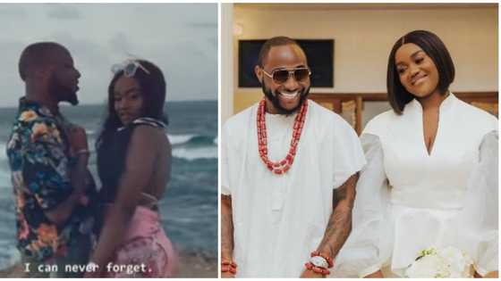 Davido recounts beautiful moment he met his wife Chioma back in school: "See how excited he is"