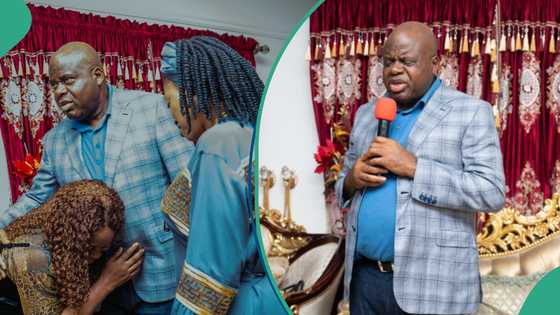 Governor Diri cuts short official trip, hurries back to Bayelsa following deputy's death