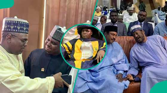 Hotunan manya a Najeriya da suka halarci bikin karrama Rarara da digirin Dakta