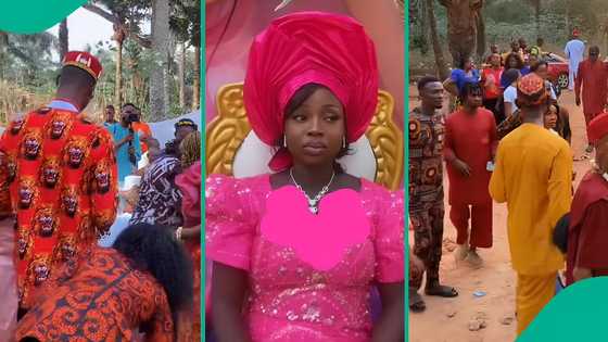 Nigerian lady celebrates as her 'last born' sister gets married, posts heartwarming video
