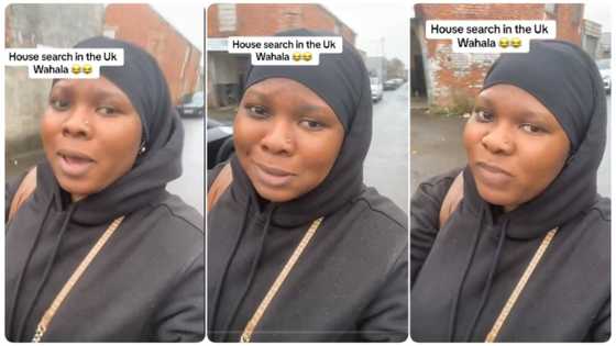 "Place resemble malete": Nigerian lady in UK goes to search for house and finds unflattering areas