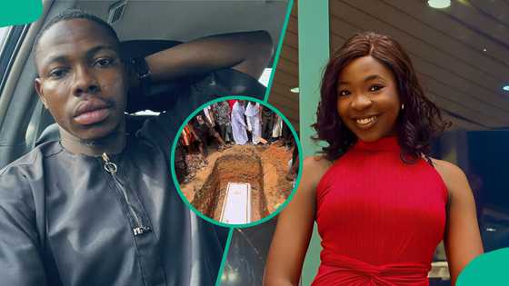 Nanyah: Man shows how singer’s coffin was put inside grave, netizens notice something strange