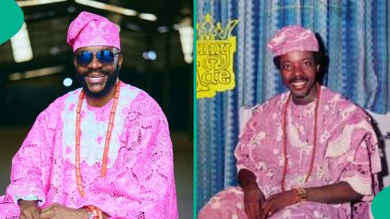 Ebuka recreates this iconic King Sunny Ade look for Big Brother Naija Season 10 premiere, fans drool