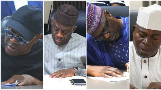 Wike, other ministers complete documentation ahead of inauguration, photos emerge