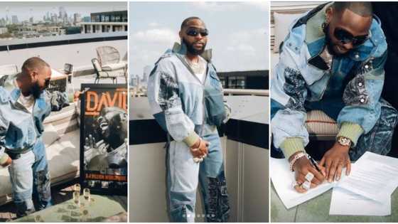 "Exciting things coming": Davido peppers fans as he announces his new contract with Sony & Columbia Record