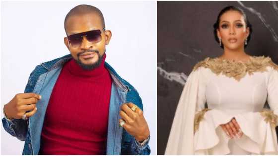 Let's pray for her: Uche Maduagwu claims Ghana president desires to date BBNaija's Maria, sparks reactions