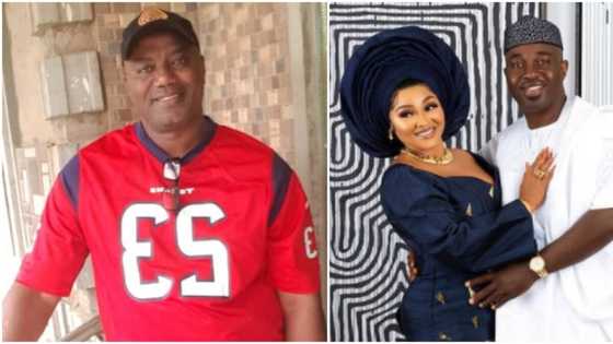 When ashewo visits: Mercy Aigbe's ex reacts to claim that she started sleeping with Adekaz when son was a baby