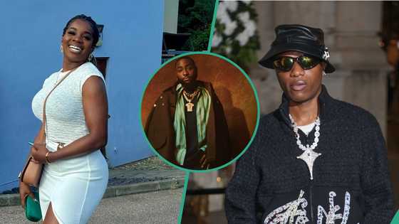 Fans dig up video of Wizkid's Baby mama begging for money to buy car on IG Live: "Biggest mumu bird"