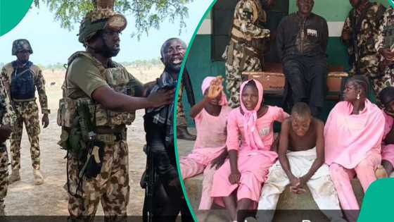 Sojoji sun ceto daliban da aka sace a Borno bayan ritsa 'yan ta'addan ISWAP cikin daji