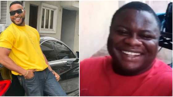 Bolanle Ninalowo celebrates 41st birthday in advance, patronises trending physically challenged cobbler