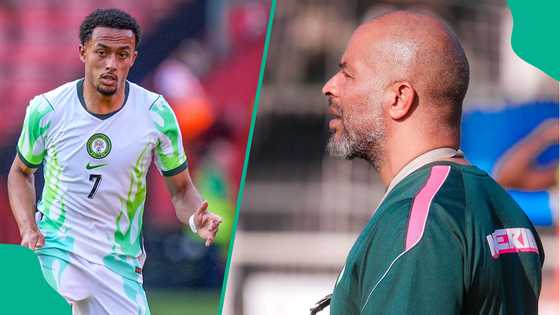 Eric Chelle criticises Femi Azeez despite scoring two goals on his Super Eagles debut