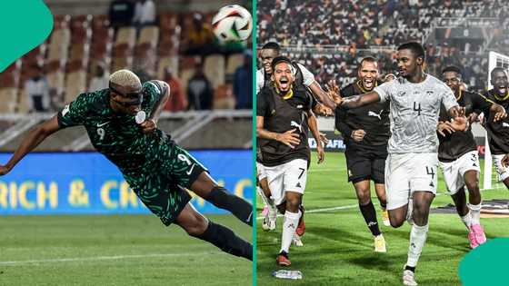 S/Africa player who almost cost his nation World Cup ticket sends message to Osimhen after hat-trick heroics