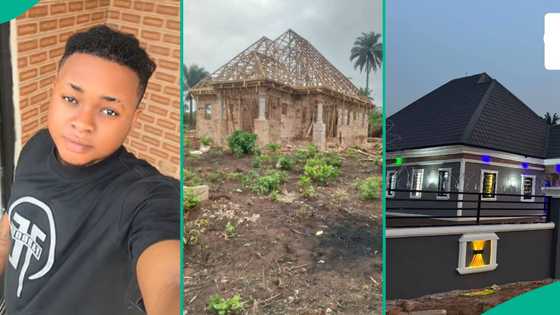 Man celebrates as he builds bungalow from scratch, flaunts beautiful interior in viral video