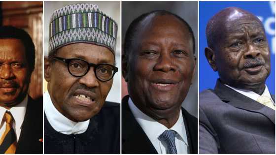 Oldest presidents in Africa in 2021 revealed along with their photos and real ages