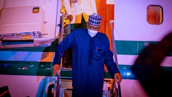 Da Dumi: Shugaba Muhammadu Buhari Ya Dira Landan Don Ganin Likita