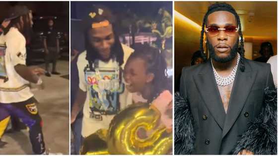 "Excuse me sir, she's your biggest fan": Burna Boy answers mum trying to surprise daughter on birthday in clip