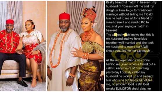"He left me and my daughter here": Nigerian woman cries out after husband of 10 years secretly got married