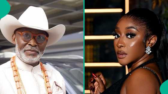 RMD snubs Ini Edo after seeing her at event, clip trends: "Obviously catching cruise"
