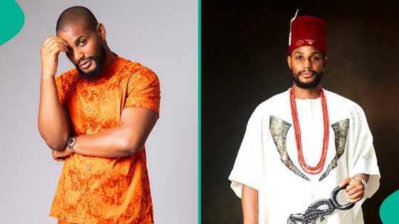 Alex Ekubo's new look in video creates anxiety among fans after he disappeared from IG for weeks