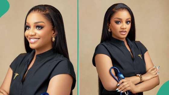 Lady With Charming Beauty Graduates From University As Medical Doctor, Her Photos Trend Online