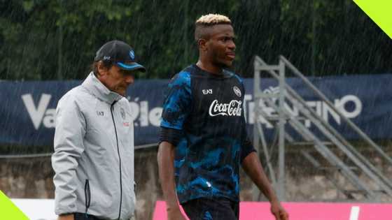 “He’s a Napoli player,”: Antonio Conte gives latest update on Osimhen’s future