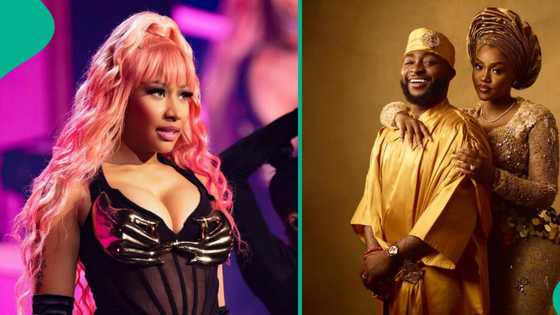 “Did Davido get married?” Nicki Minaj reacts to Chivido 2024 during stage performance, video trends