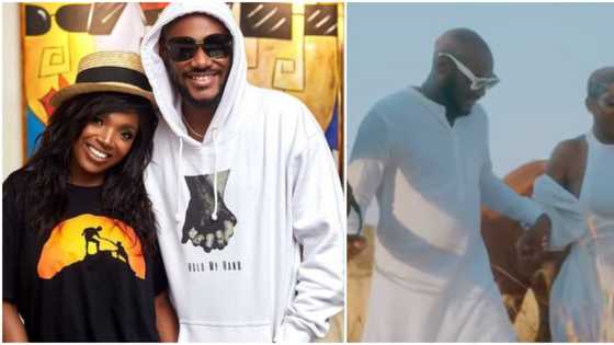 This is true love: Nigerians gush as 2baba gets loved-up with Annie Idibia in new music video