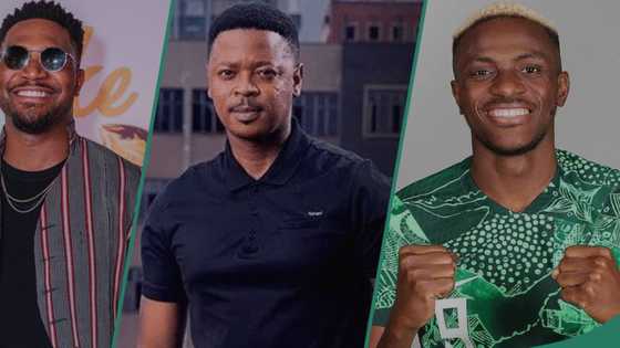 "Meet ur wife": Kunle Remi leaks chat of South African friend who wants to fight him over AFCON Win