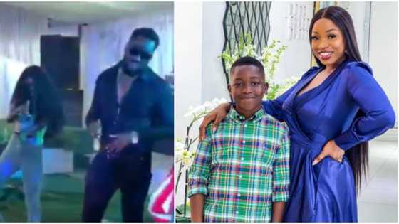 Reactions as Saskay and Pere engage in dance competition at Jackie B son’s 10th birthday party