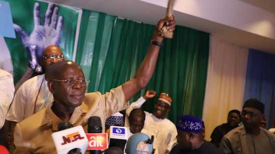 Surprise as prominent APC presidential aspirant shows up for senatorial screening after paying N100m for forms