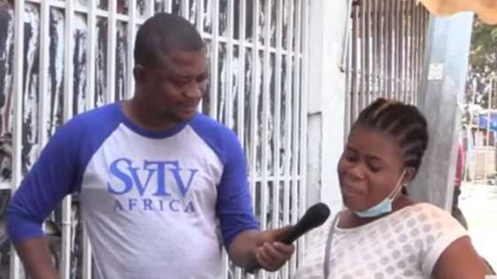 Lady who quit her office job to start selling yam by roadside speaks in video