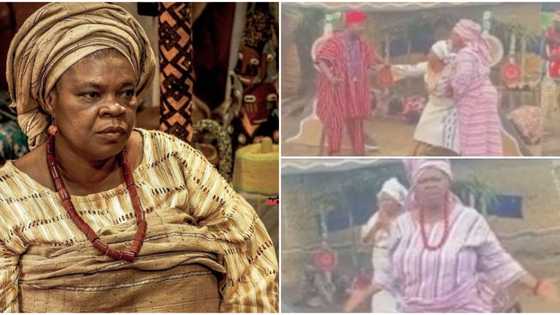 “I don’t like it”: Actress Peju Ogunmola gets angry over gunshot fired at her during movie shoot, video trends