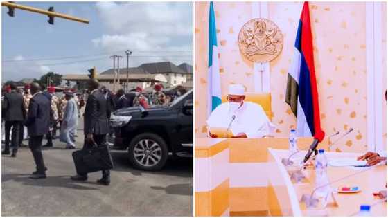 Fact Check: Is it true Biafra flag was hoisted on President Buhari’s car during Imo visit?