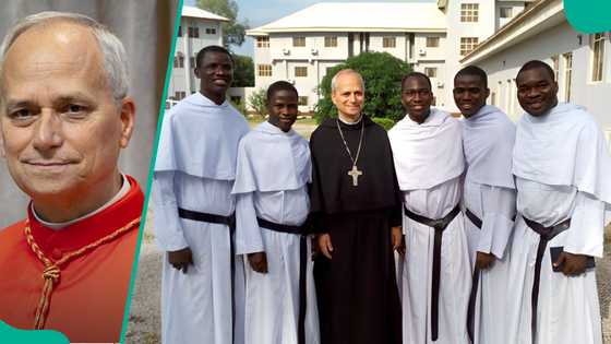 Catholic Priest Shows Photo of New Pope Leo XIV During Visit to Nigeria in 2016, Shares Why He Came