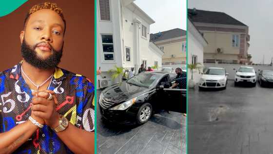 Loyalty pays: KCee gifts band members cars, they knee, prostrate to thank him in fun video