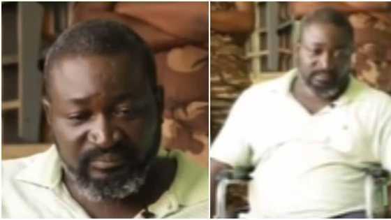 He lost his legs there: Man weeps as he narrates how he was sent to jail for 55 years in emotional video