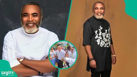 Zack Orji under fire after leading pro-Tinubu rally in Abuja despite frail appearance