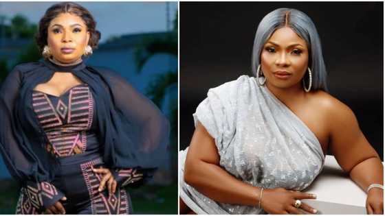 “Madam na you”: Actress Laide Bakare debunks claims that her unclad photos were leaked online, fans react