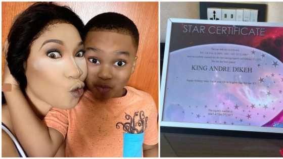 I'm proud to say I bought my baby the world: Tonto gifts son real-life star as birthday gift